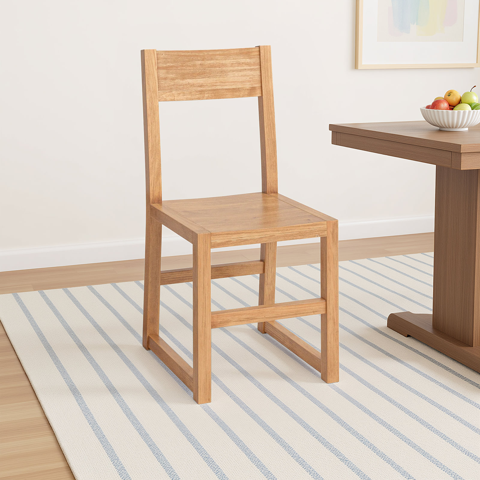 Modica Pine Dining Chair, Natural