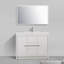 Prarthana 48 po L x 21 po P 2 tiroirs Meuble-lavabo avec évier double et Comptoir en Acrylique-73976484