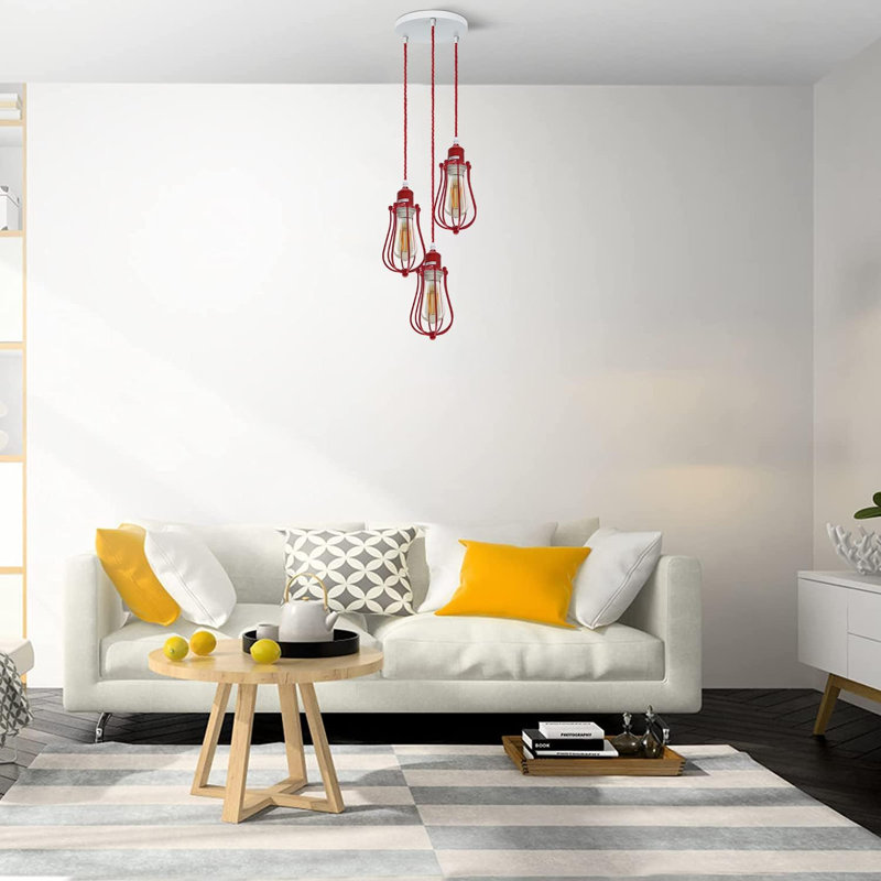 3 - Light Pendant, Red