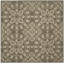 Tapis gris/naturel tissé à la main Charing Cross-17743381