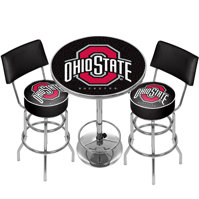 Ensemble de table bistro 3 pièces NCAA, Université Ohio State