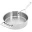 Demeyere Essential 5 5-Ply 3-Qt Stainless Steel Saute Pan with Lid