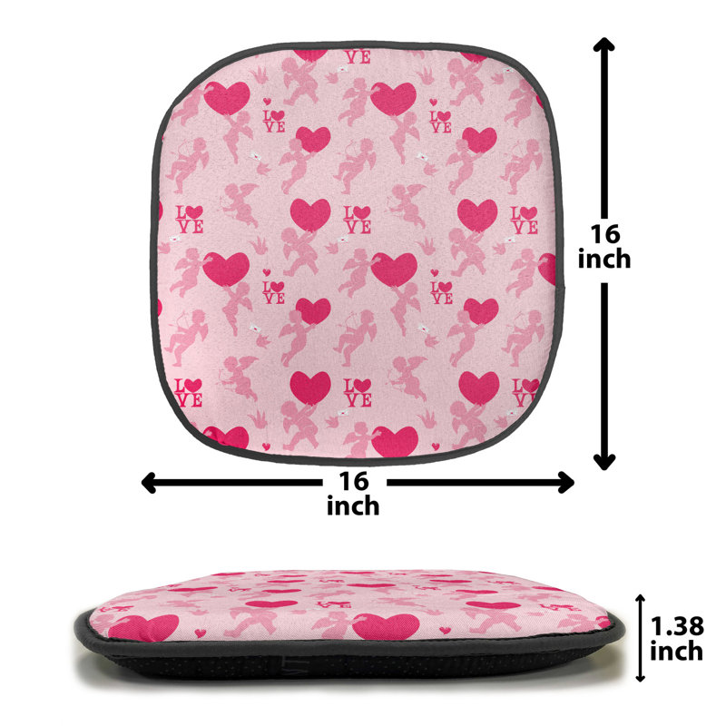 Coussin de siège papillon