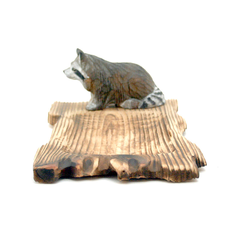 Assiette décorative en bois DeBary