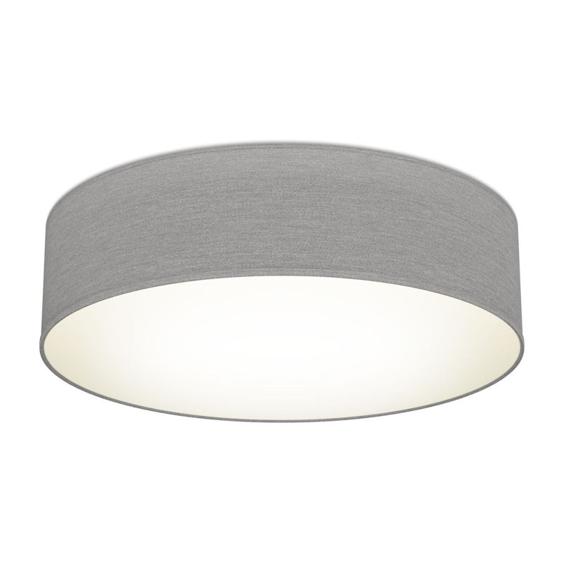 Chae Fabric Ceiling Lamp 38cm 2x E27 Socket, Black