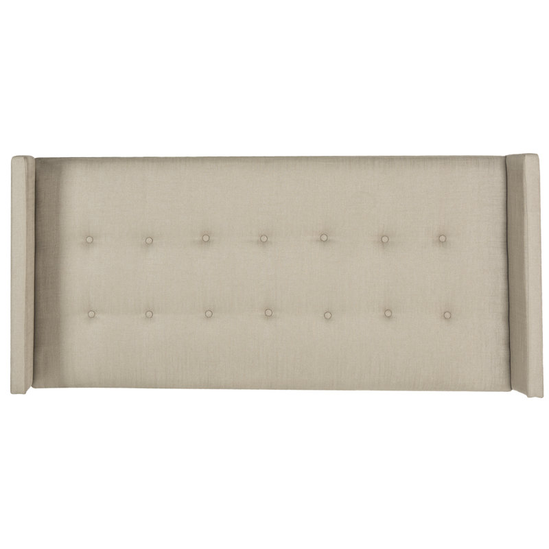 Davin Upholstered Headboard, Queen, Oyster