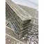 Metro Cubes 1 in. x 12 in. Textured Glass Straight Edge Trim Decorative Kitchen & Bathroom Wall Tile-36935944