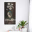«Daisies In Royal Worchester» par Christopher Pierce, art mural en métal-1002670516