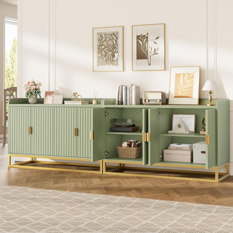 119.9 cm W Sideboard, Green