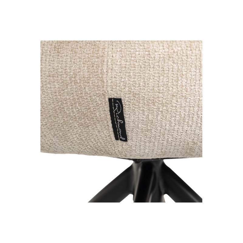 Chaise d'appoint Kayla, Crème