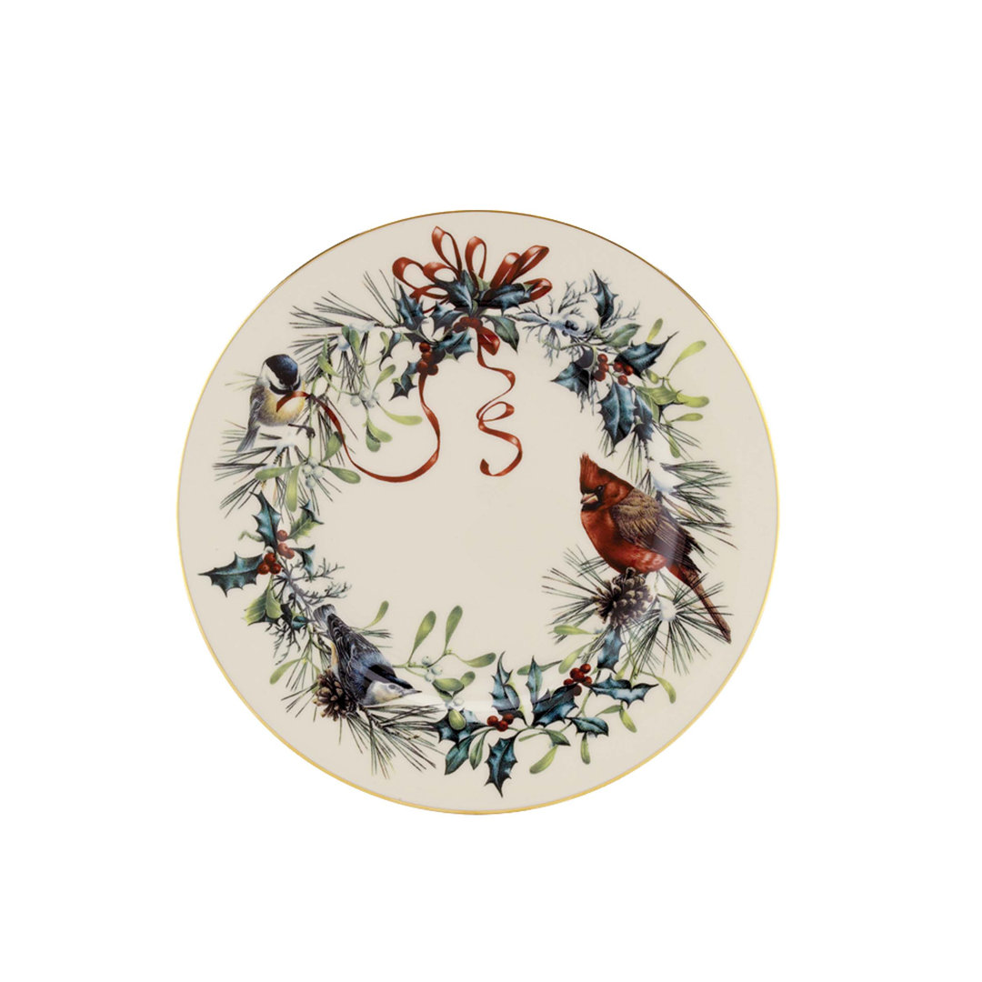 Lenox Winter Greetings 8" Salad Plate Lenox