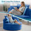 2 pièces - Chaise longue surdimensionnée à compression de 53 po-1892380976
