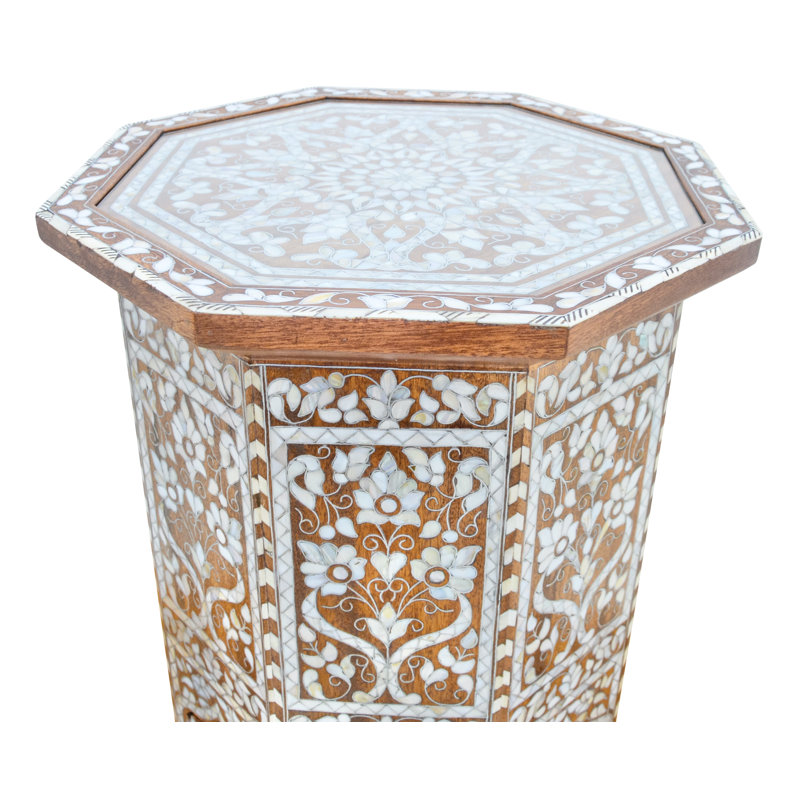Solid Wood End Table