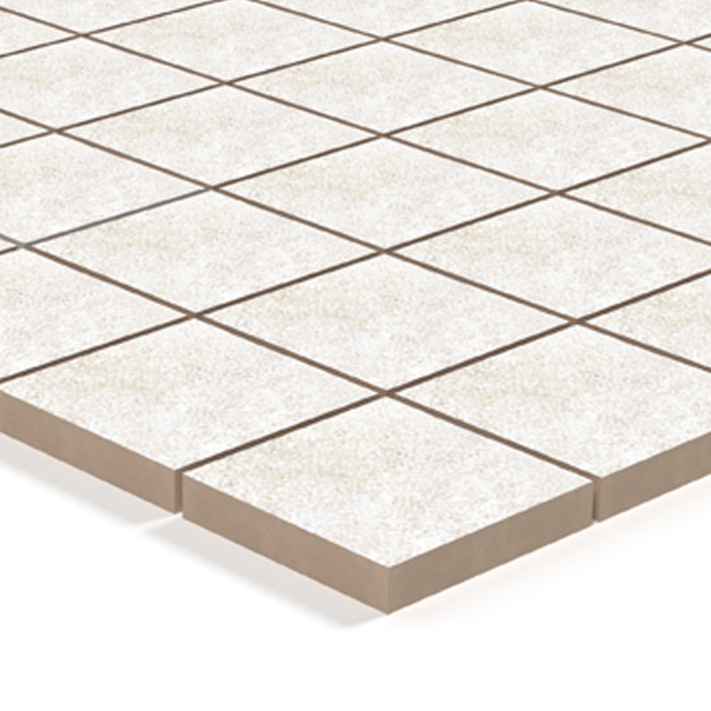 12" x 12" Porcelain Random Mosaic Floor Tile, White