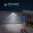 40-Watt LED Dusk to Dawn Outdoor Security Flood Light with Motion Sensor