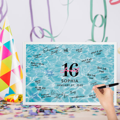 Signe d'anniversaire en papier