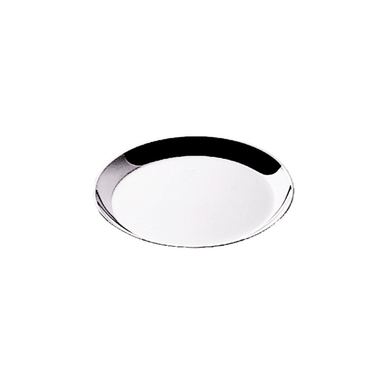 1 plateau de service rond Uno - 4,75 po Uno - Acier inoxydable