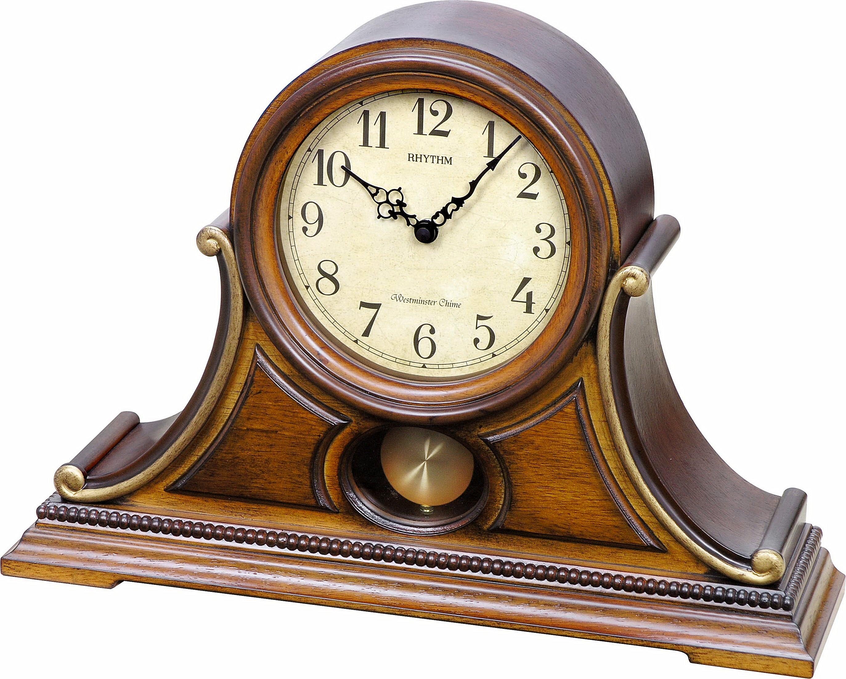 Trunk Table Clock, Quartz, 80mm, Steel, Monogram - Watches - Traditional  Watches