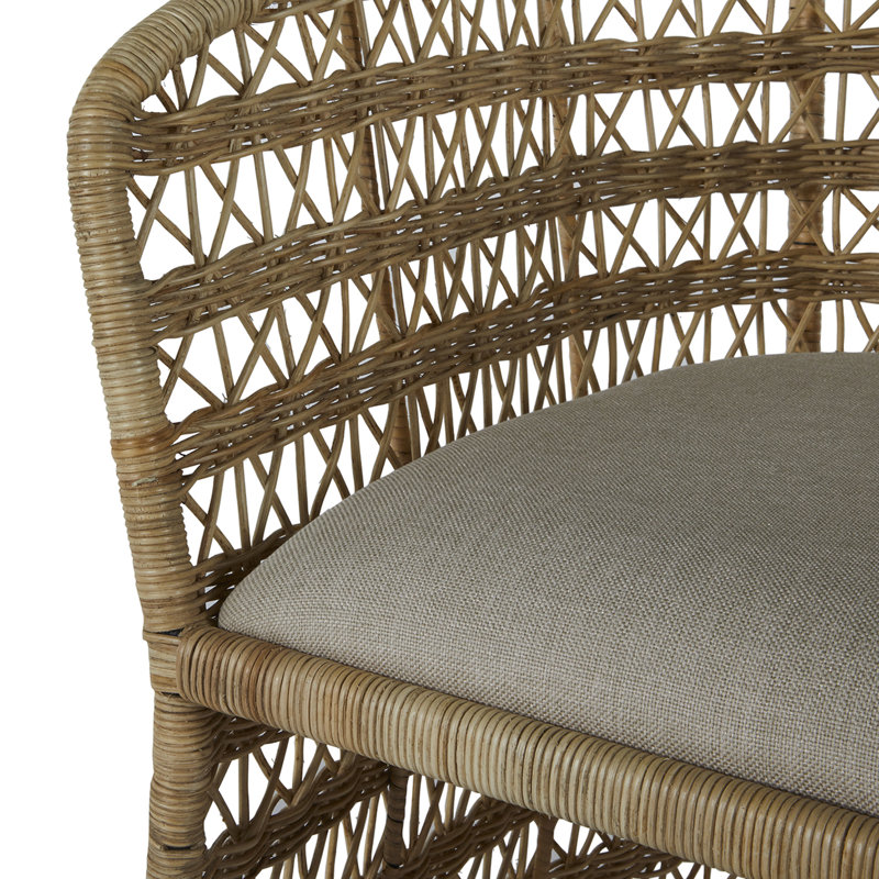 Libby Windsor Back Arm Chair in Beige