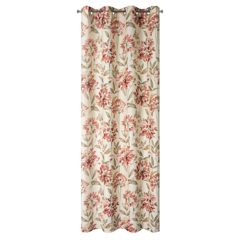 Abdelmadjid Eyelet Semi Sheer Curtain