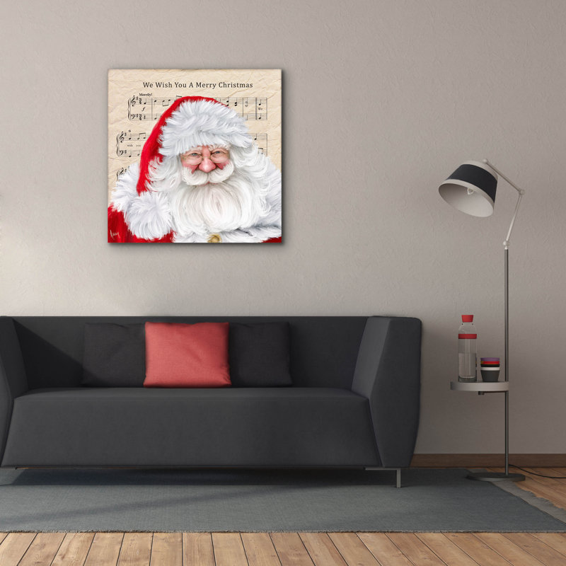 «We Wish You A Merry Christmas» par Ashley Bradley, art mural