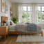 Lit standard à profil bas en bois massif Troutville-222097674-254526474