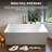 59" Solid Surface Freestanding Bathtub