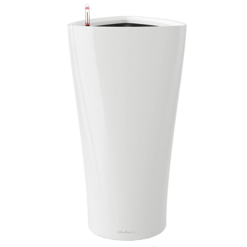 Delta Premium Pot Planter, White, 56cm H x 30cm W x 30cm D