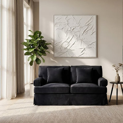 3 Seater Velvet Sofa