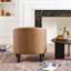 Fauteuil capitonné en similicuir l 29 po Boney-690529704