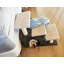 3-Step Pet Stairs with Cat Condo & Sisal Scratching Posts, Multifunctional Pet Steps for Small Dogs & Cats