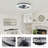 19" Black Frame Iceberg Bedroom Fan Light With Remote Control, Dimmable, 7 Blades, Reversible DC Motor, With LED Light-882320051-882320050
