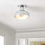 Plafonnier semi-encastré 1 lumière 13 po-1594053885