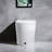 Smart Toilet With Auto Open/Close Function, Multiple Wash Modes, Foot Sensor And Led Display - White Modern Ceramic Bathroom Toilet, 26.74 In Depth, 15.82 Width, 18.24 Height, 86.92 Lb Weight Cover,