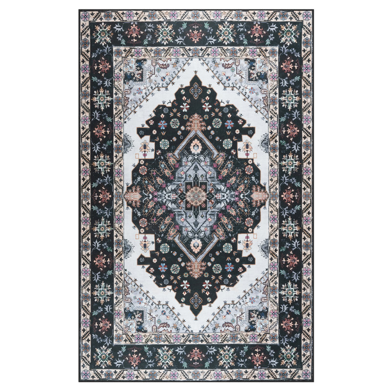 Vintage Look Shag Area Rug, Rectangle 215 x 305 cm