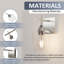 Éclairage pour meuble-lavabo 1 lumière Branice-1657853232
