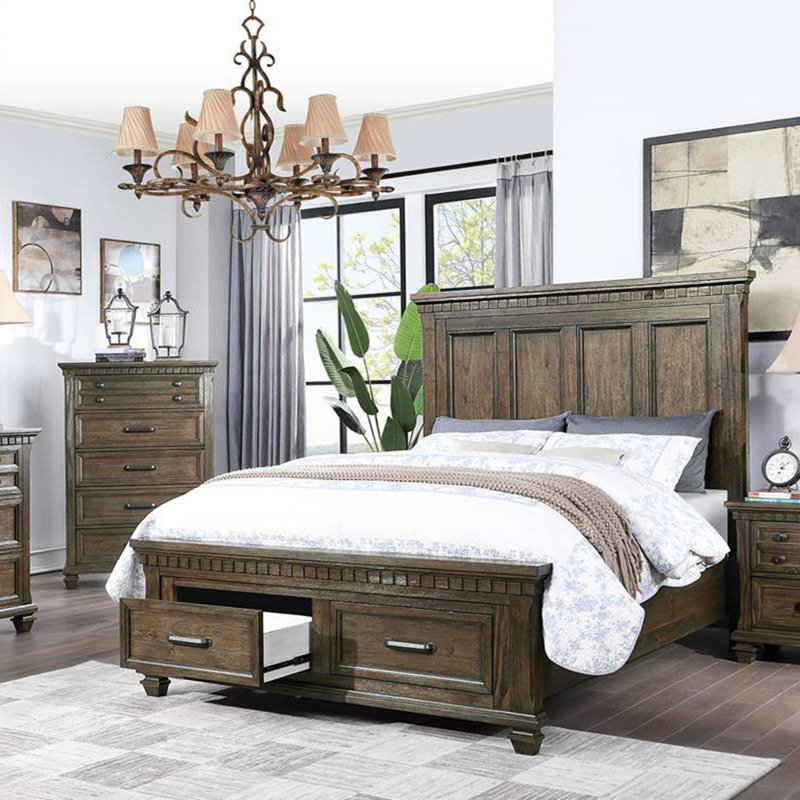 Mobilier de chambre à coucher 1pc, Grand lit