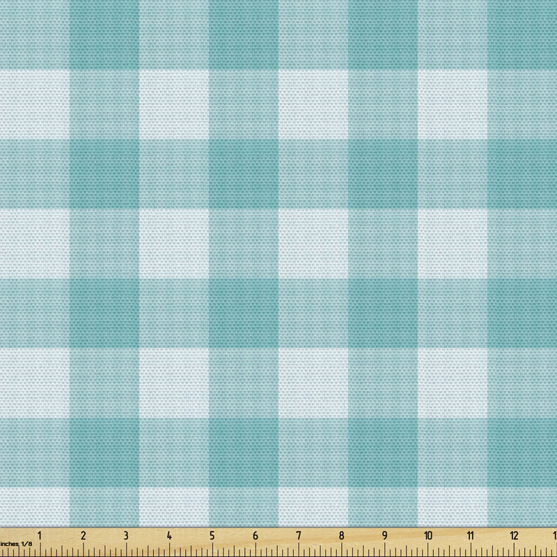 Cherece Simplistic Checkered Pattern Multi-Purpose Fabric