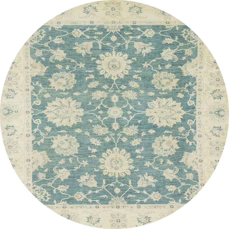 Tapis abstrait moderne 2614, Rond 3 pi