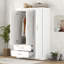 Armoire 3 portes avec 2 tiroirs-1887808323