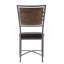 Ensemble de 2 chaises de style industriel