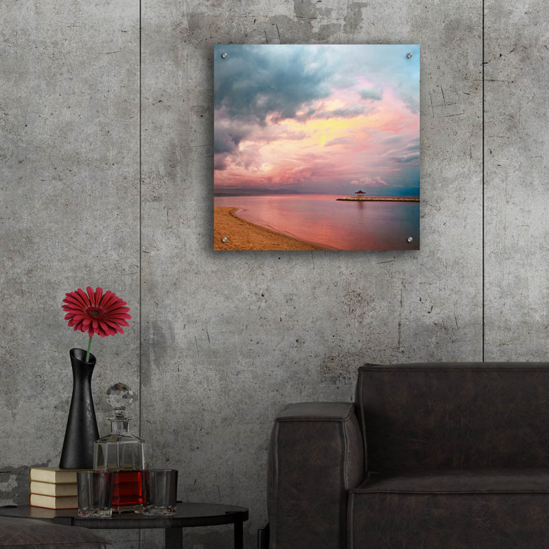  Art mural en verre acrylique, "24" x 24 ", H 24 po x l 24 po