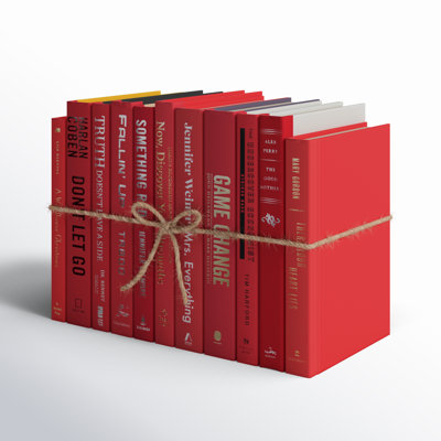 Decorative Books - Orchard Book Bundle - 1 Foot of Red Books