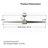 Annasophia 60'' Ceiling Fan with LED Lights-1607546364