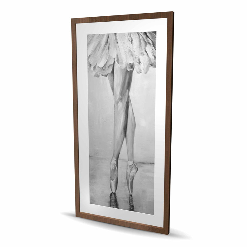 Ballet Classic Steps - Framed Matted Print for Home Decor