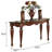 Console Table With Turned Fluted Legs