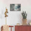 Breakwater Bay «Watercolor World Map» par Grace Popp, art mural en métal-731137238