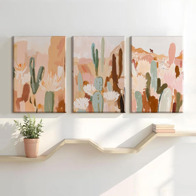 3 Piece Wrapped Canvas Print