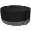 Johns Two-Tone Fire Pit Cover with Drawstring Closure - 18" x 40" - Grey/Black-929978153-833686319