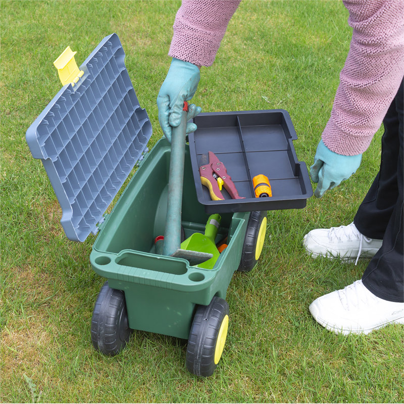 Garden Tool Trolley and Seat